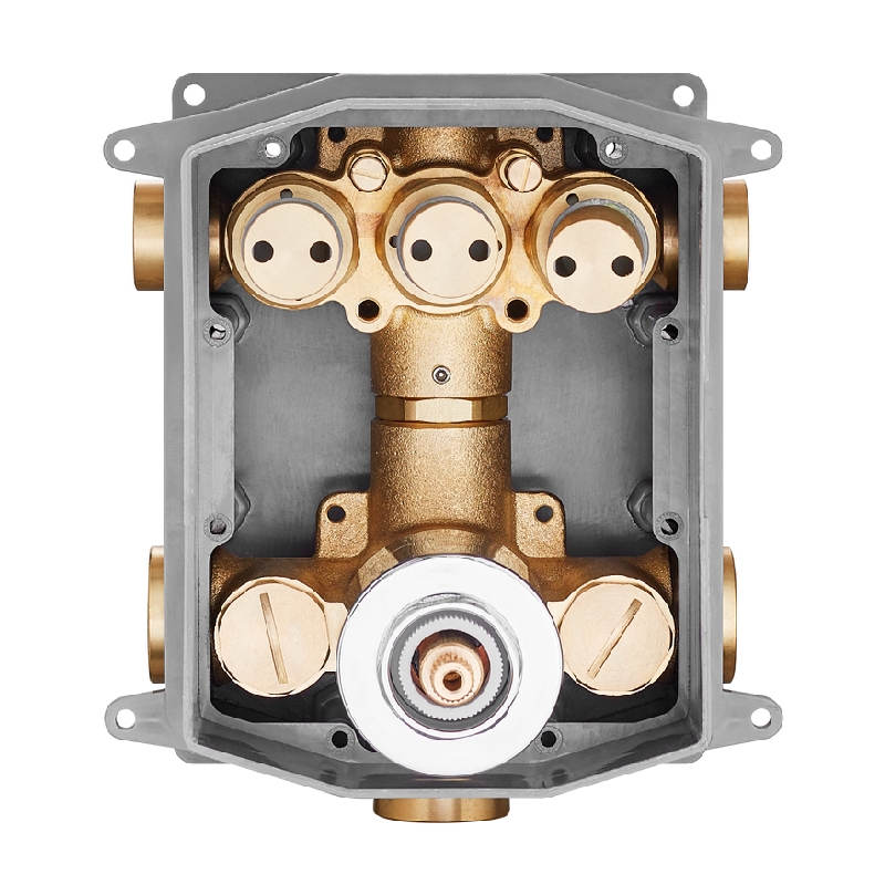 IMPRESE SMART CLICK система душова прихованого монтажу (ZMK101901202 + ZMK101901100 + ZMK101901101(NO:1-2) + ZMK101901101(NO:2-2)), хром, (ZMK101901206)