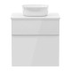 IMPRESE BLATNA тумба 60см подвесная, со столешницей, 2 ящика, белая, (f3208W(1))