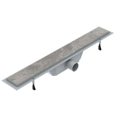 IMPRESE Трап водовідвідний лінійний з решіткою під плитку 700мм, (d44700T)