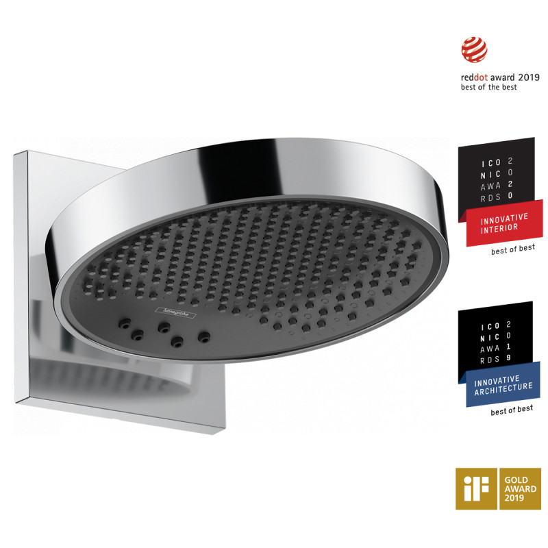 Hansgrohe Rainfinity Верхнiй душ 250 3jet з настiнним тримачем, хром, (26232000)