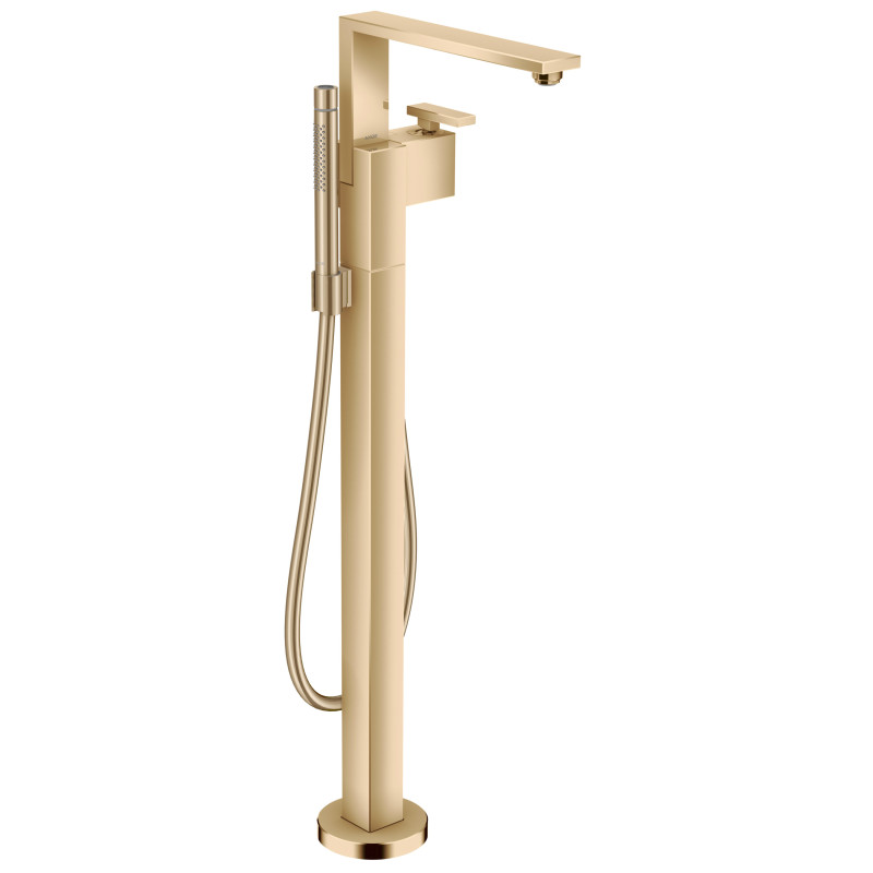 Axor Edge Смеситель для ванны, напольный, цвет покрытия шлифованная бронза, (46440140)