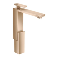 Axor Edge Змiшувач на раковину 280, зi зливним гарнiтуром push-open, колiр покриття полiроване червоне золото, (46030300)