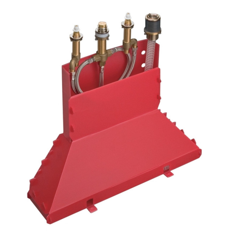 Axor Starck Прихована частина для змiшувача на край ванни, на 4 отвори, (15480180)