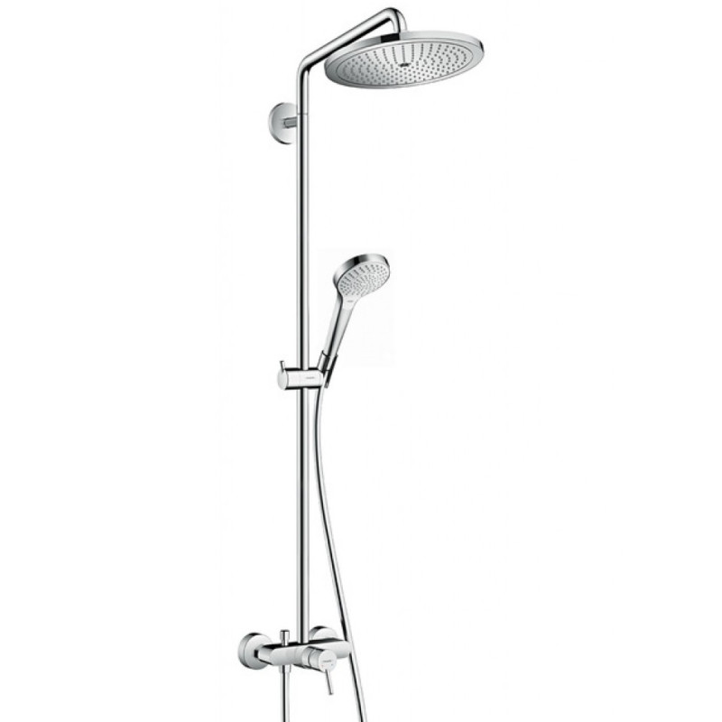 Hansgrohe Croma Select Showerpipe Душова система 280 Air 1jet, з одноважiльним змiшувачем, хром, (26791000)