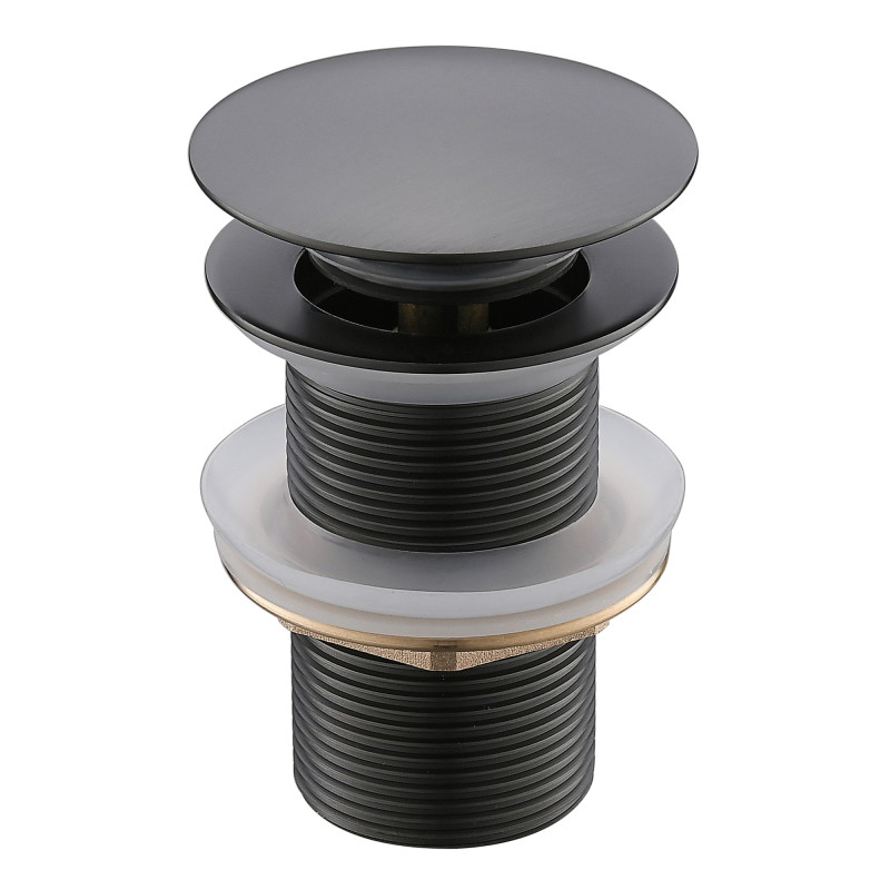 IMPRESE GRAFIKY клапан донний Pop-up (без переливу), чорний нікель, (ZMK041807510)