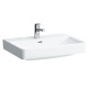 Laufen PRO S умивальник 65*46,5см, з вiдшлiф. нижньою поверхнею, з 1м отв. пiд змiшувач посерединi, (H8169644001041)