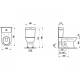Laufen PRO Унитаз, (H8249580000001)