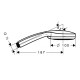 Hansgrohe Croma 100 Ручний душ Multi, ½’, колiр червоний, (28536430)