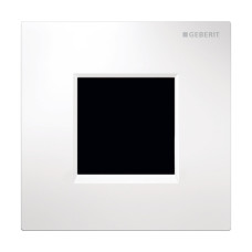 Geberit TYPE20 SQUARE система керування пісуаром з електронним запуском змивання, живлення від мережі, захисна панель типу 20, білий, (116.027.KJ.1)