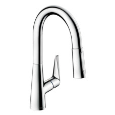 Hansgrohe Talis S Змiшувач для кухнi 160, одноважiльний, з висувним душем, хром, (72815000)
