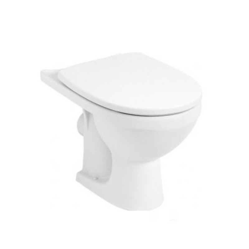 KOLO FREJA Premium чаша унітазу косий випуск з комплектом прихованого кріплення, Украина (L7320100U)