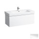 Laufen PRO S тумба 1010*450*390мм для раковини 8.1096.7, з 1м висувним ящ., колiрбiлий глянець, (H4835510964751)