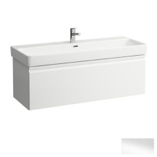 Laufen PRO S тумба 116*45*39,5см, пiд раковину, з 1м висувним ящиком, бiлий глянець, (H4835610964751)