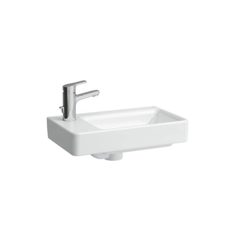 Laufen PRO S мiнi раковина, асиметрична, лiва 48*28см, без отвору пiд змiшувач, (H8159550001091)