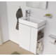 Laufen PRO S мiнi раковина, асиметрична, лiва 48*28см, без отвору пiд змiшувач, (H8159550001091)