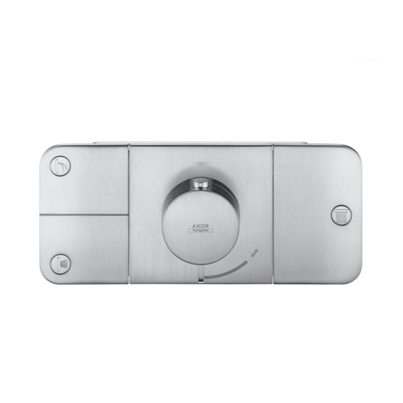 Axor One Термостатдля 3 потребителей, скрытый монтаж, цвет покрытия матовый хром, (45713260)