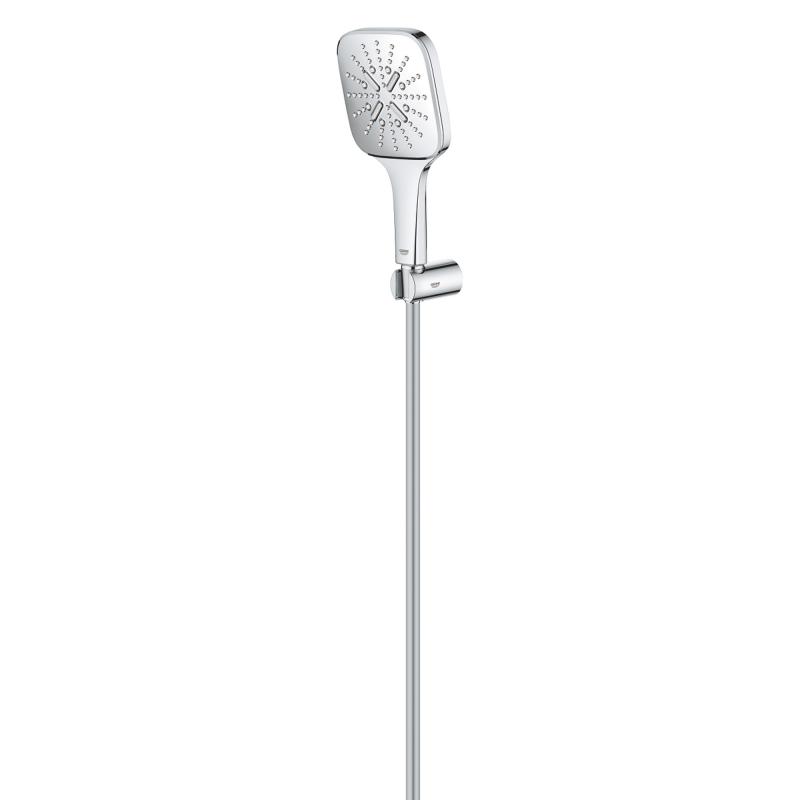 Grohe Душевой гарнитур Rainshower Smartactive Cube 130, 3 режима струи (26589000)