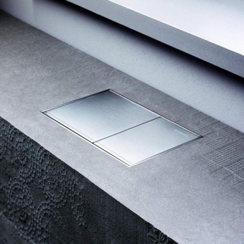 Geberit Облицювальна рамка для змивної клавіши Omega 60, хром глянцевий, (115.086.21.1)