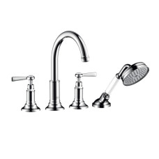 Axor Montreux Змішувач на край ванни, на 4 отвори, з ричаговими руків`ям, (16550000)