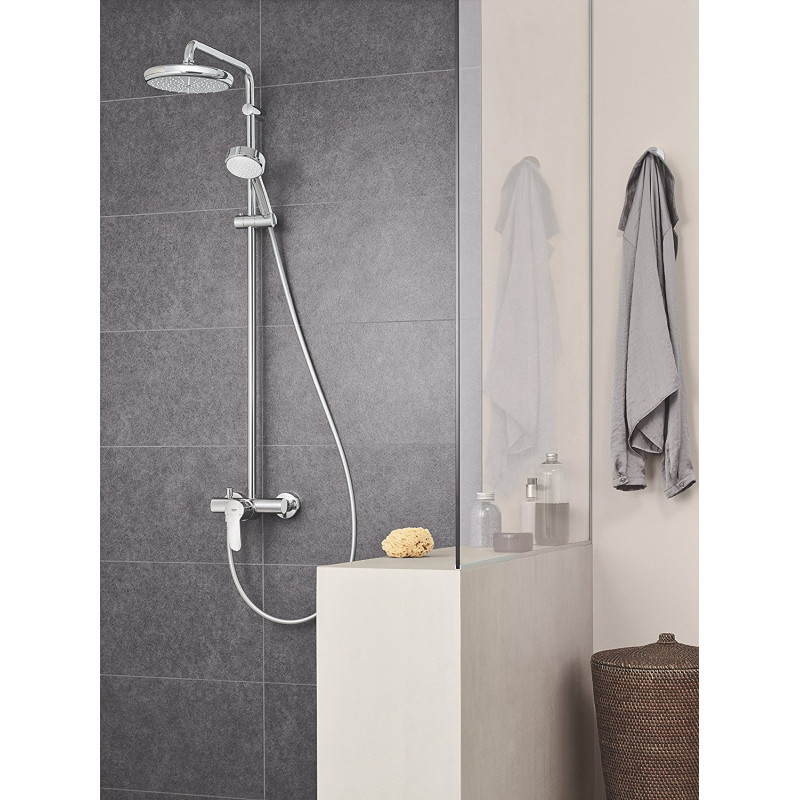 Grohe Душова система з настінним змішувачем Tempesta Cosmopolitan System 210 (26224001)