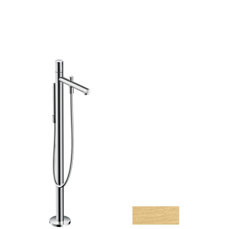 Axor Uno Змішувач для ванни, одноважiльний, з рукояткою zero, підлоговий, колір хром, (45416250)