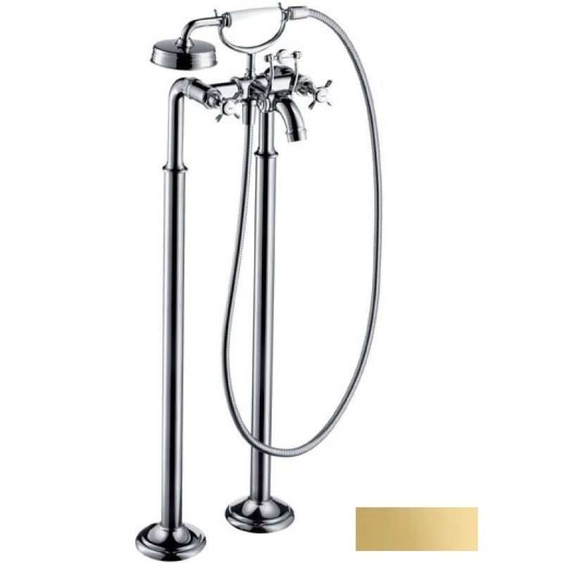 Axor Montreux Смеситель для ванны, двухвентильный, цв полир золото, (16547990)