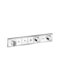 Hansgrohe RainSelect Термостат для душу, з 3 кнопками (білий / хром), (15356400)