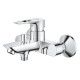 Grohe Смеситель для ванны BauLoop New, хром (23603001)