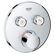 Grohe SmartControl Змішувач для душа, зовнішня частина, на 2 виходи, без підключення шланга, хром, (29145000)