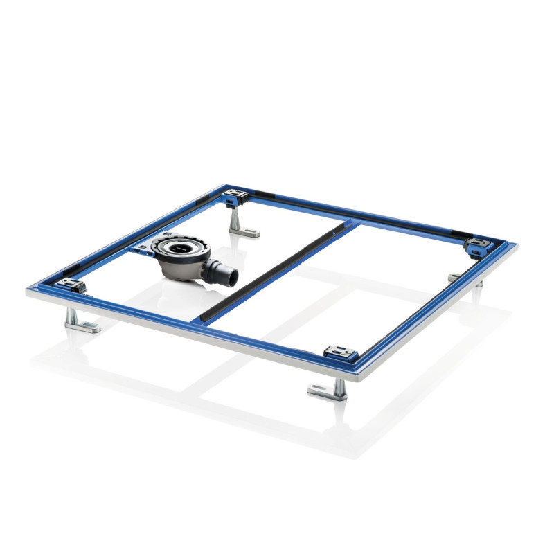 Geberit Монтажна рама для поверхні для душової зони Setaplano, до 100 см, для 4 ніжок, 90х100 см, (154.471.00.1)