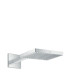 Axor Starck Верхній душ, 24 x 24 см, тримач, ½’, матовий хром, (10925260)
