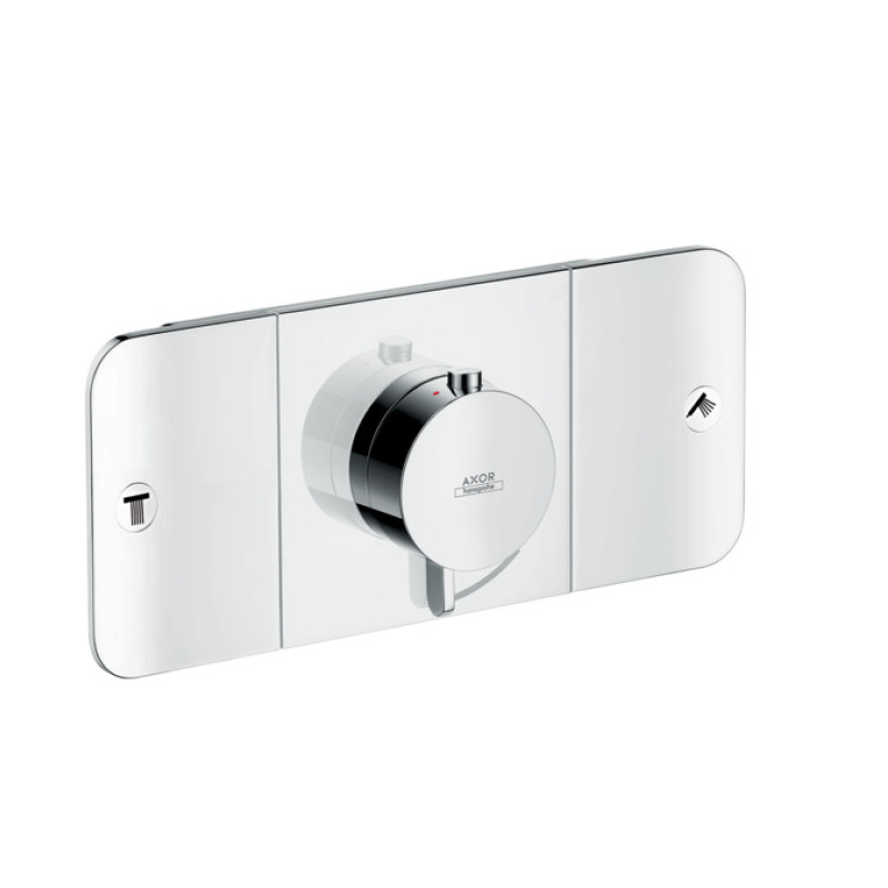 Axor One Термостат для 2 потребителей, скрытый монтаж, матовый хром, (45712260)