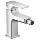 Hansgrohe Metropol Смеситель для биде однорычажный со сливным гарнитуром, хром, (32520000)
