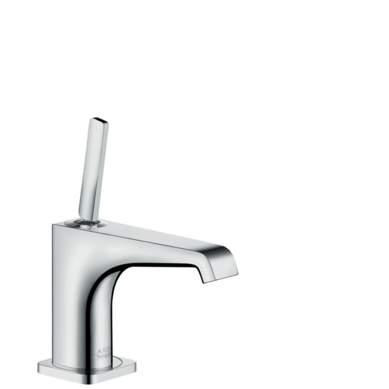 Axor Citterio E Смеситель для маленькой раковины, однорычажный 90, без сливного гарнитура, хром, (36102000)