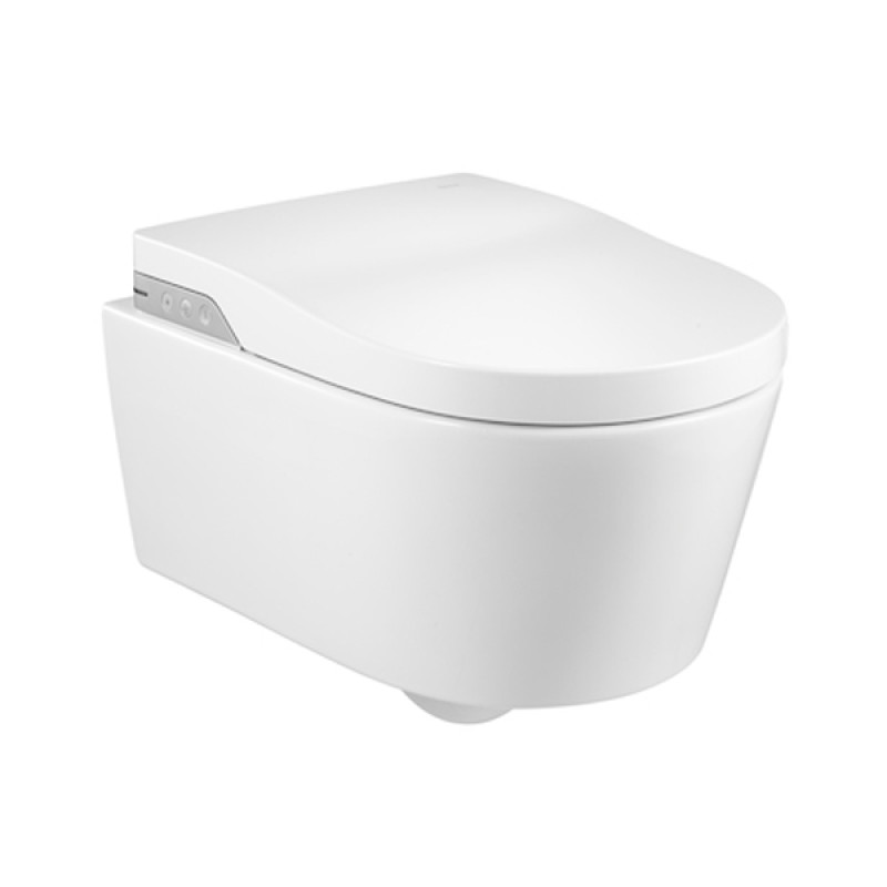ROCA INSPIRA IN-WASH унітаз 562мм, Rimless,підв, с функц. біде, з сид., з пультом дистанц.упр., (A803060001)