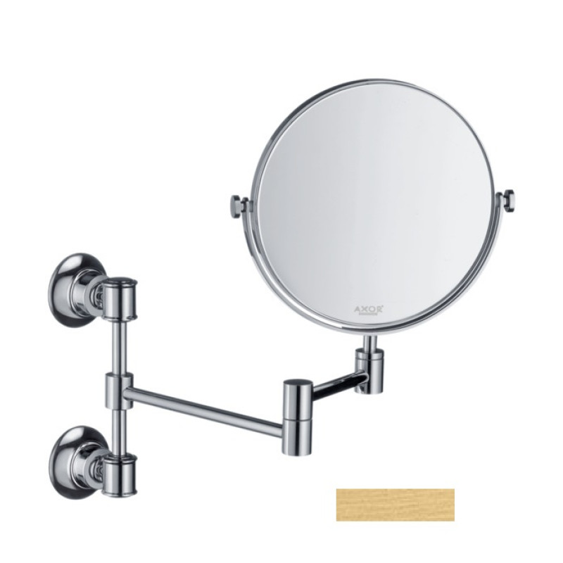 Axor Дзеркало косметичне, колір шлифоване золото, (42090250)