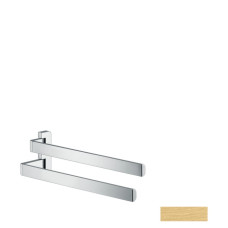 Axor Тримач для рушника подвійний, колір шліфоване золото, (42821250)