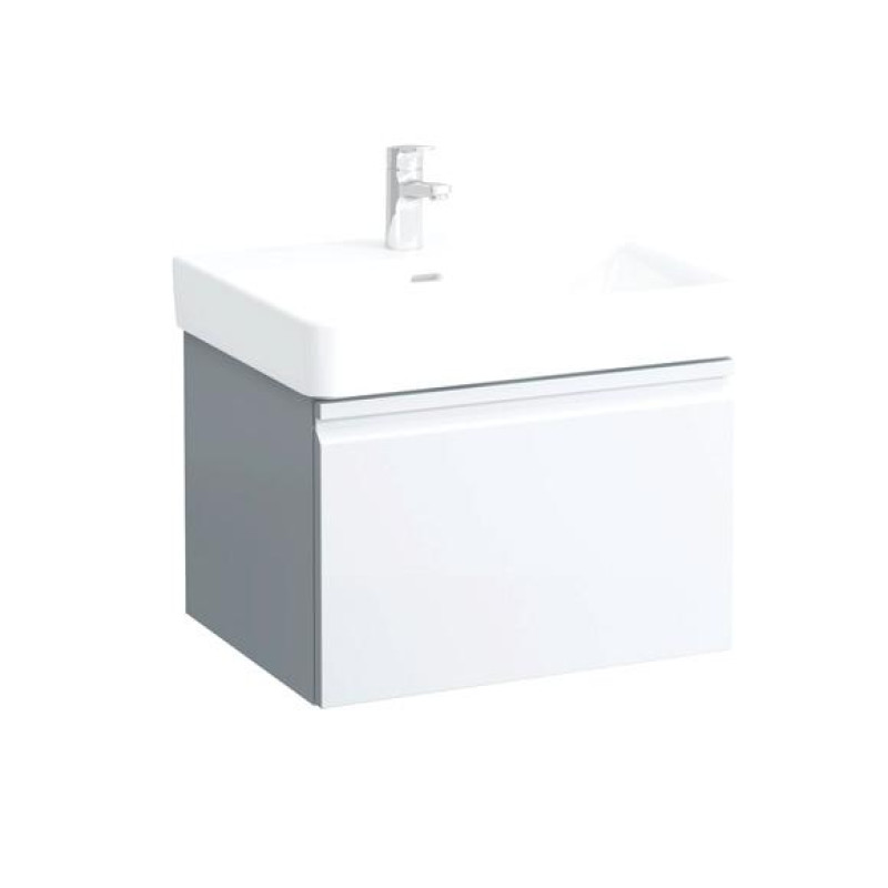 Laufen PRO S тумба 570*450*390мм, для раковини H810963, з висувним ящ., з внутр. висувн.ящ., бiлий матовий, (H4833720964631)