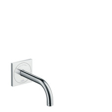 Axor Uno² Змішувач для раковини електронний, вилив 165 мм, настінний, прихований монтаж, хром, (38119000)