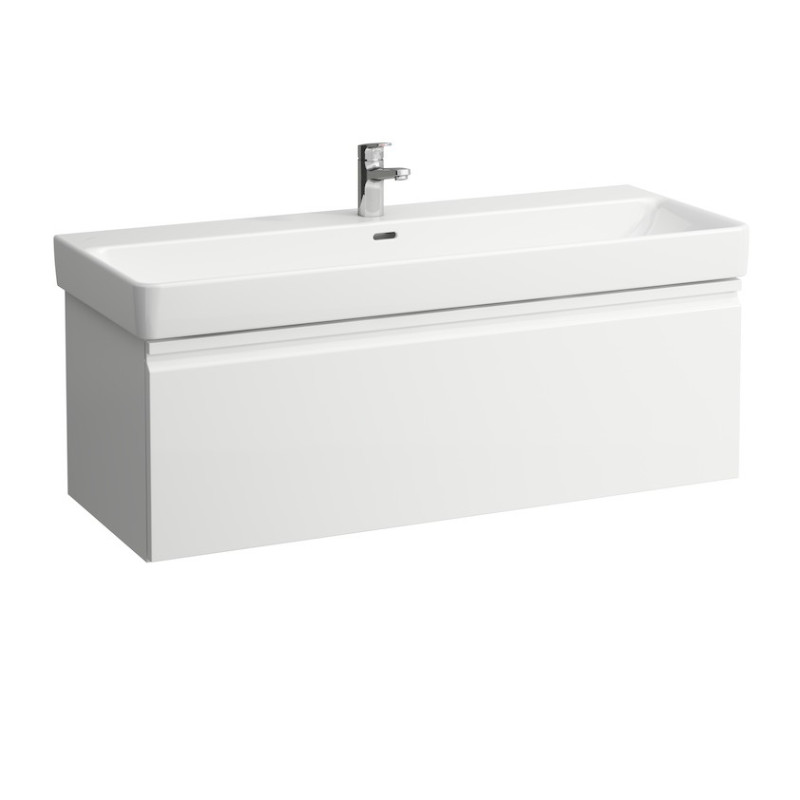 Laufen PRO S тумба 1160*450*395мм, пiд раковину, бiлий глянець, (H4835620964751)