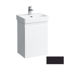 Laufen PRO S тумба 415*320*580мм, для раковини H815961, з 1ю поличкою, колiр чорний мат (38), (H4833020969991)