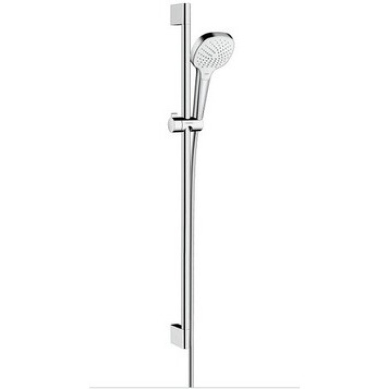 Hansgrohe Croma Select E Vario Душовий набірEcoSmart 9л/мин 0,90м, білий/хром, (26593400)
