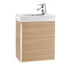ROCA MINI тумба 450*250*575мм, з умивальником, колiр дуб, (A855873155)