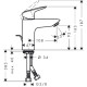 Hansgrohe Logis Змішувач для раковини 100, одноважiльний, з донним клапаном, версія CoolStart, хром, (71102000)
