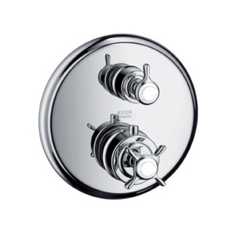 Axor Montreux Термостат для душа з запорним вентилем, прихований монтаж, хром, (16800000)