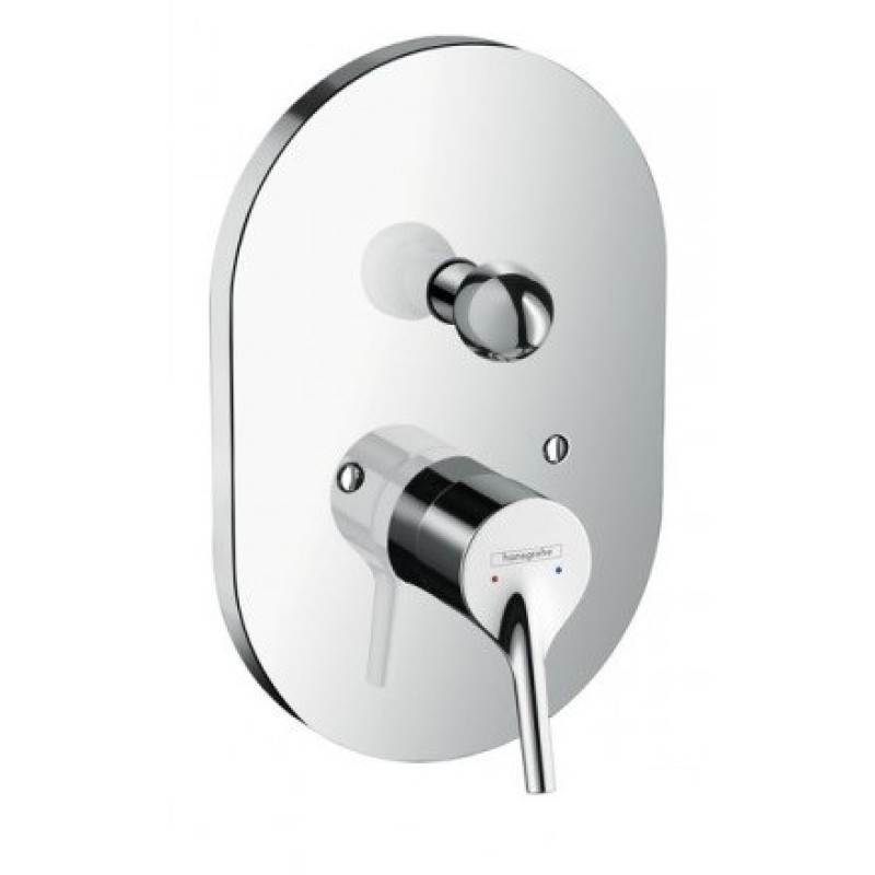 Hansgrohe Talis S Змішувач для ванни, одноважiльний, прихований монтаж, хром, (72407000)