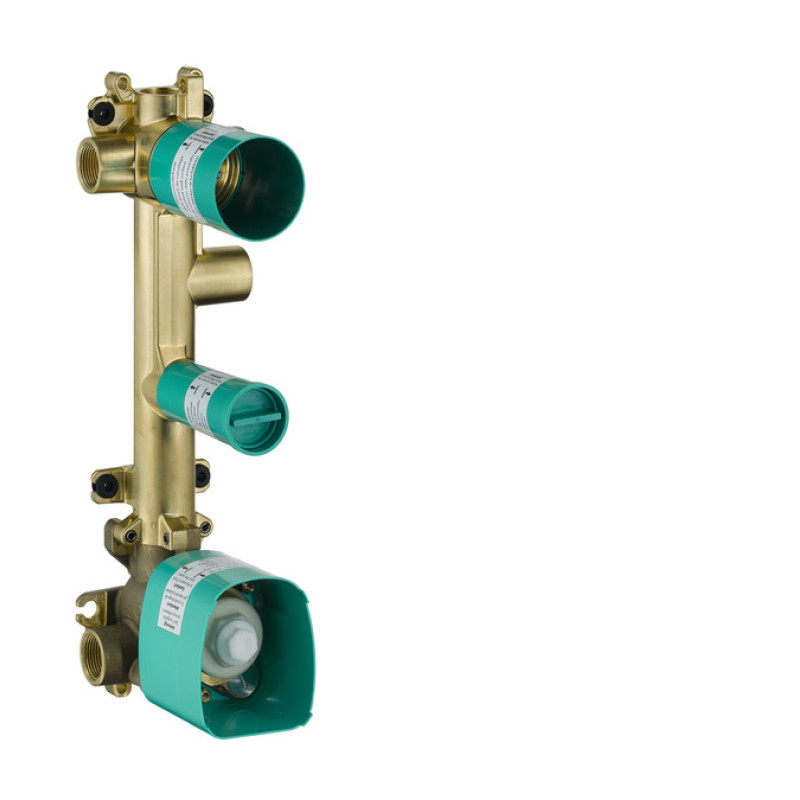 Axor Citterio E Прихована частина для термостата 38 x 12 з 3 окремими розетками, для 3 споживачів, (36708180)