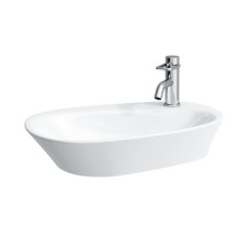 Laufen PALOMBA раковина-чаша 600*400мм з монтажним комплектом, без отв.для змішувача, без переливу, колір білий, (H8168030001121)