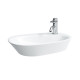 Laufen PALOMBA раковина-чаша 600*400мм з монтажним комплектом, без отв.для змішувача, без переливу, колір білий, (H8168030001121)