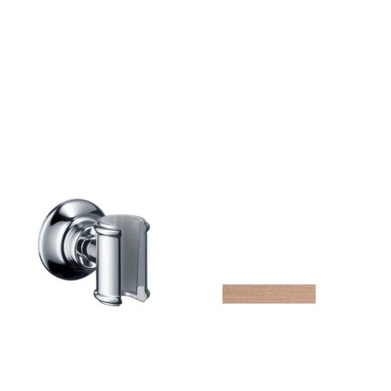 Axor Montreux Держатель для ручного душа, кол. шлиф. красное золото, (16325310)